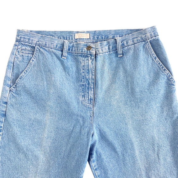 Christopher & Banks Bermuda Jean Shorts Size 16 - Picture 3 of 11